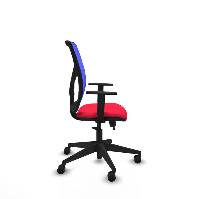 PIQUERAS Y CRESPO Chaise Motilla Synchrone/Traslack Rouge et Bleu