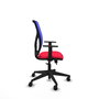PIQUERAS Y CRESPO Chaise Motilla Synchrone/Traslack Rouge et Bleu