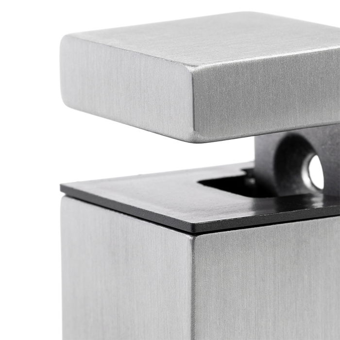 HERRAJES ALK Support Étagère Kuadro 30x30 Plomo HERRAJES ALK Support Étagère Kuadro 30x30 Plomo