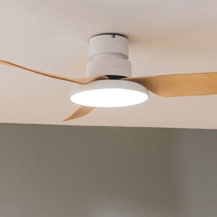 Ventilateur de Plafond avec Lumière Cecotec EnergySilence Aero 5200 Marron 22 W 40 W