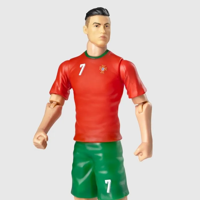 Megableu Figurine articulée Cristiano Ronaldo - Sélection du Portugal - 20 cm - Réalisée en français Megableu Figurine articulée Cristiano Ronaldo - Sélection du Portugal - 20 cm - Réalisée en français
