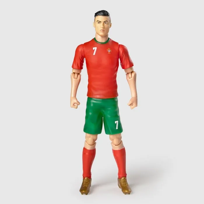 Megableu Figurine articulée Cristiano Ronaldo - Sélection du Portugal - 20 cm - Réalisée en français Megableu Figurine articulée Cristiano Ronaldo - Sélection du Portugal - 20 cm - Réalisée en français