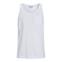 Débardeur Homme Jack & Jones tampa Slub Blanc
