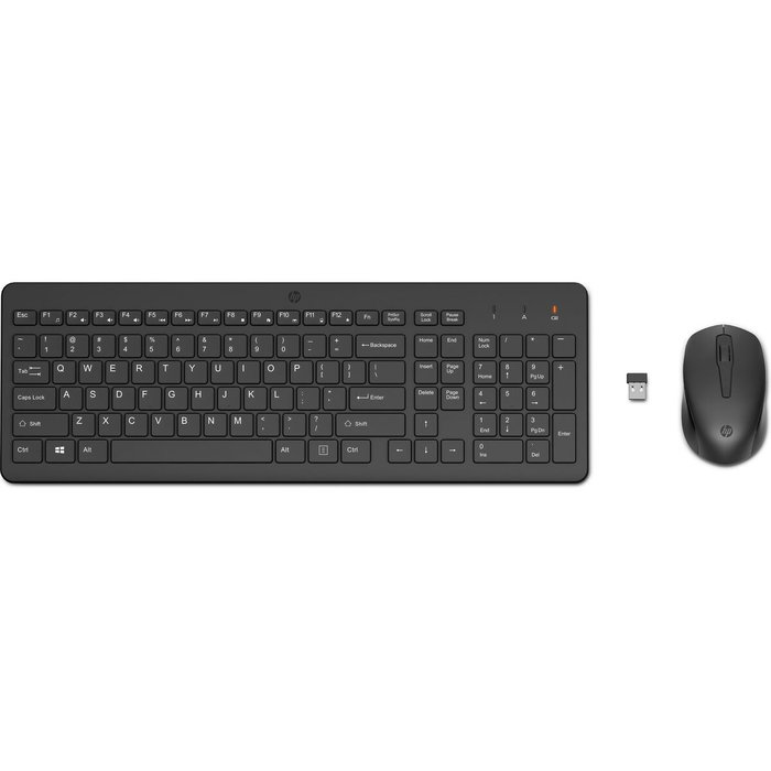 HP Ensemble clavier et souris sans fil 330 Noir