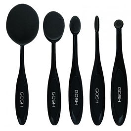 Gosh Brosse Multi-Visages pour Maquillage - Ensemble de 5 Pinceaux pour Visage et Applicateurs
