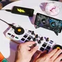 Hercules DJ Control MIX - Contrôleur DJ Bluetooth pour Smartphones iOS et Android avec Application djay et 2 Voies - Référence HERCULES DJControl Mix