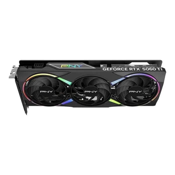 PNY - Carte graphique GeForce RTX 5060 Ti - 8 Go - ARGB Overclocked Triple Fan DLSS 4