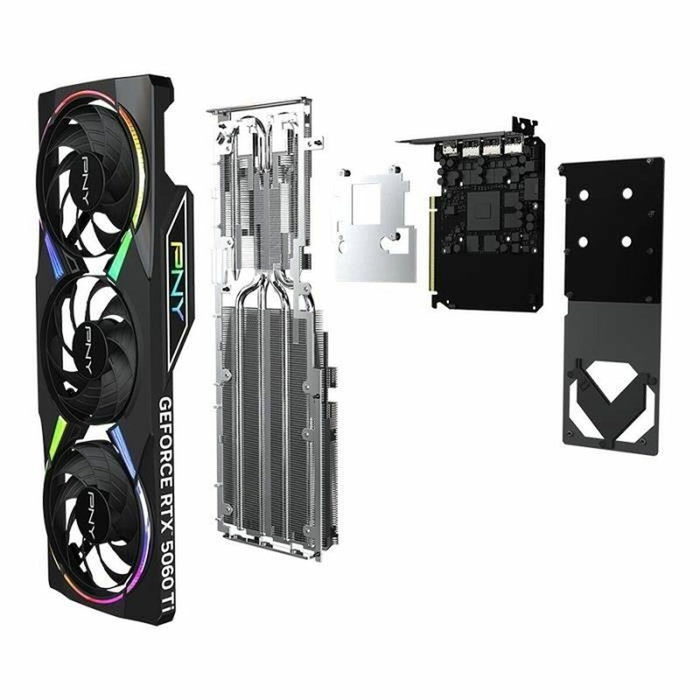 PNY GeForce RTX 5060 Ti 8 Go GDDR7 3x Fan ARGB