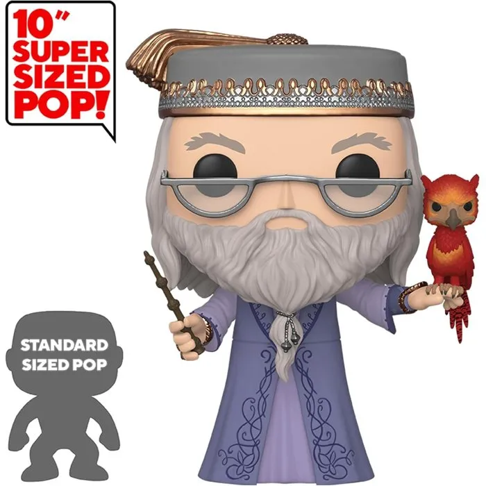 Funko Pop! Albus Dumbledore et Fawkes - Harry Potter - 25 cm