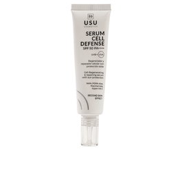 Usu Cosmetics Sérum Cell Defense SPF50 PA++++ Protection UVA UVB Lumière Bleue Anti-Âge 30 ml