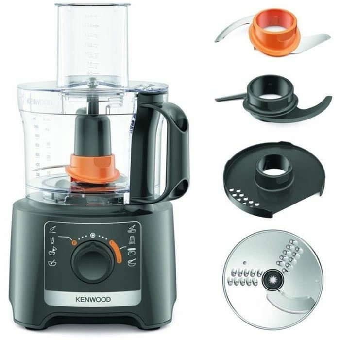 Kenwood FDP31.020GY Robot multifonction 800W, Bol 2,1L, Gris Kenwood FDP31.020GY Robot multifonction 800W, Bol 2,1L, Gris
