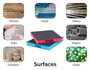 Innspiro Lot de 2 éponges de ponçage superflexibles grains 100 et 60