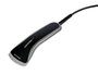 Opticon OPR2001 Lecteur de codes-barres laser 650 nm avec connecteurs USB et DB9, 100 scans/seconde, design ergonomique (noir ou blanc)