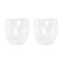 Set de Verres DKD Home Decor Transparent Verre Verre Borosilicaté 250 ml