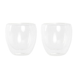 Set de Verres DKD Home Decor Transparent Verre Verre Borosilicaté 250 ml