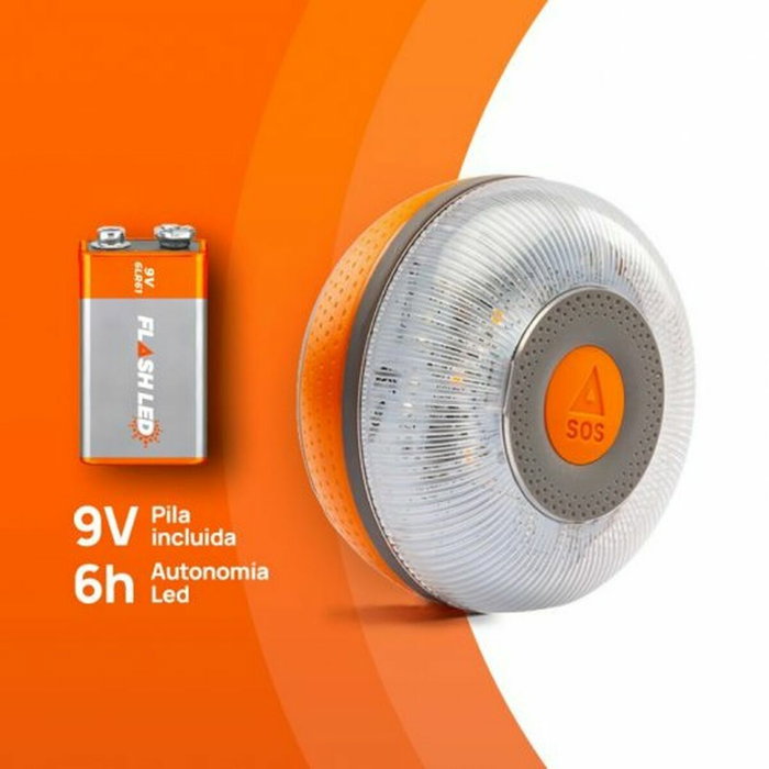 Balise d'urgence V16 connectée DGT 3.0 Flash Led SOS