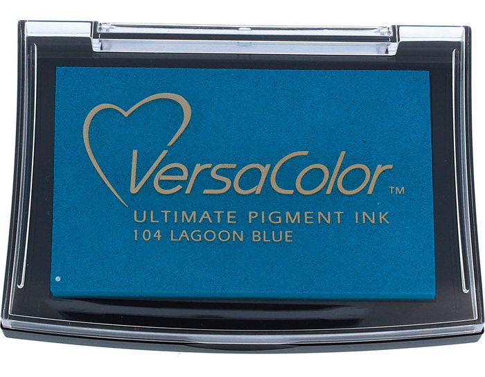 Tsukineko Versacolor Bleu Lagon 95x65mm Tsukineko Versacolor Bleu Lagon 95x65mm