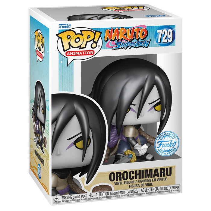 FUNKO Set figurine POP & Tee Naruto Shippuden Orochimaru