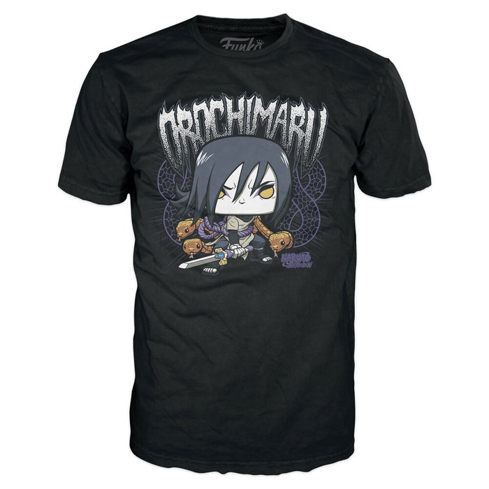 FUNKO Set figurine POP & Tee Naruto Shippuden Orochimaru