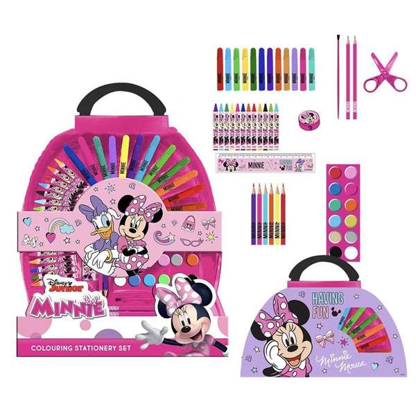 Cerdá Set papeterie à colorier 50 pièces Minnie Cerdá Set papeterie à colorier 50 pièces Minnie