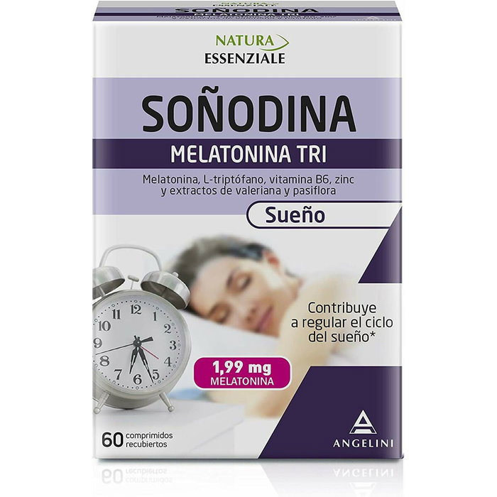 Natura Essenziale Soñodina Mélatonine 1,99 mg 60 comprimés Natura Essenziale Soñodina Mélatonine 1,99 mg 60 comprimés