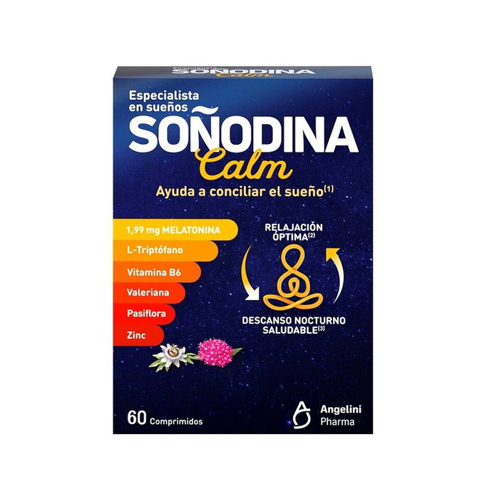 Natura Essenziale Soñodina Mélatonine 1,99 mg 60 comprimés Natura Essenziale Soñodina Mélatonine 1,99 mg 60 comprimés