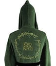 Groovy Le Seigneur des Anneaux peignoir de bain polaire Elven Green & Gold