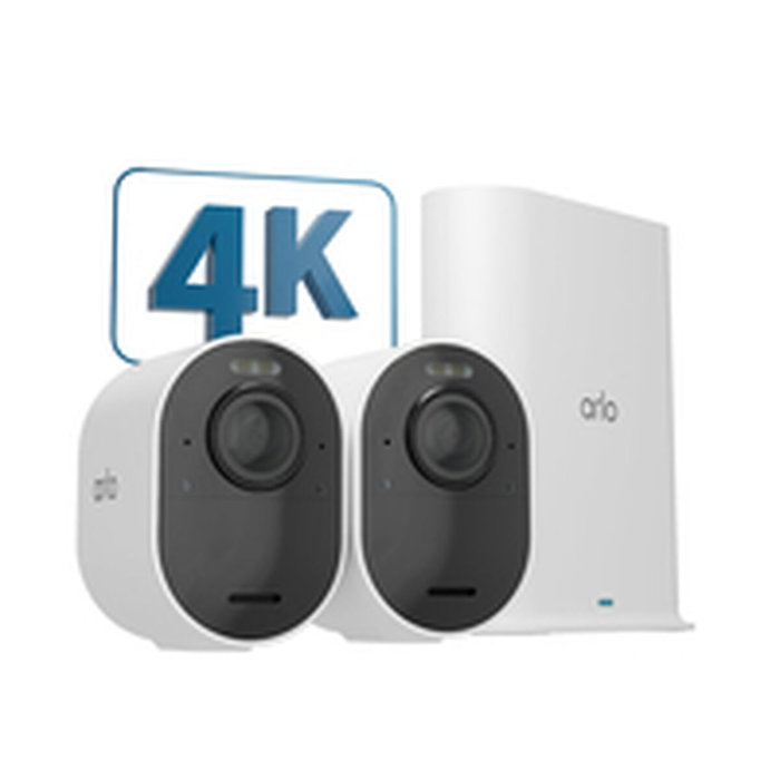 Arlo Ultra V2 - Pack de 2 caméras de sécurité extérieures sans fil