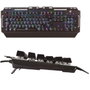 Conceptronic Kronic01Es Clavier Gaming Mécanique RGB 105 Touches avec 8 Touches Programmables et Rétroéclairage LED