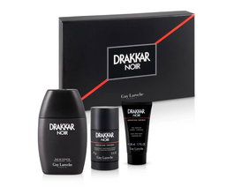Drakkar ÉTUI DRAKKAR NOIR 3 pièces Eau de Toilette 100 ml + Déo Vapo 150 ml + Gel Douche 50 ml Homme