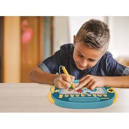 Lexibook Ardoise Magique Minions – Format A5 avec Accessoires Magnétiques Stylet et Tampons