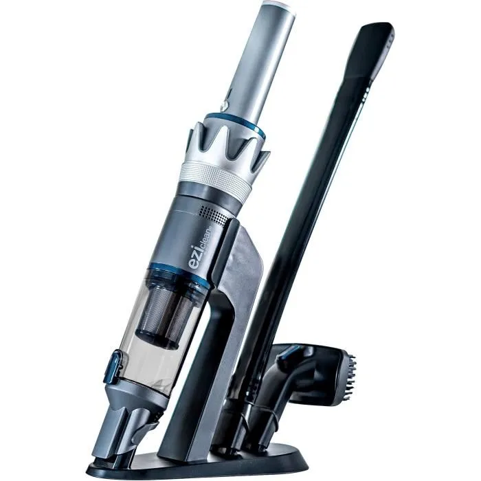 Eziclean Aspirateur à main convertible EZICLEAN BLASTER F130 - 14000 Pa - 120 W - Autonomie 22 min - Réservoir 0.1 L - Gris Bleu Eziclean Aspirateur à main convertible EZICLEAN BLASTER F130 - 14000 Pa - 120 W - Autonomie 22 min - Réservoir 0.1 L - Gris Bleu