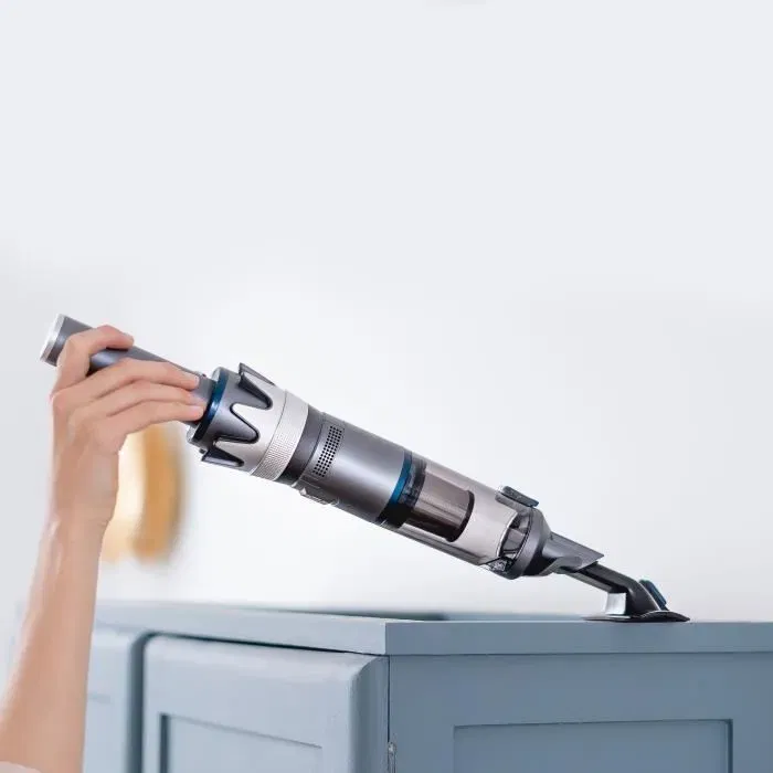 Eziclean Aspirateur à main convertible EZICLEAN BLASTER F130 - 14000 Pa - 120 W - Autonomie 22 min - Réservoir 0.1 L - Gris Bleu Eziclean Aspirateur à main convertible EZICLEAN BLASTER F130 - 14000 Pa - 120 W - Autonomie 22 min - Réservoir 0.1 L - Gris Bleu
