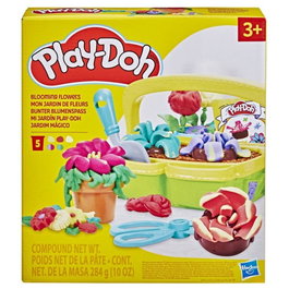 Hasbro Play-Doh Blooming Flowers - Set de jeu de pâte à modeler pour créer des fleurs, à partir de 3 ans