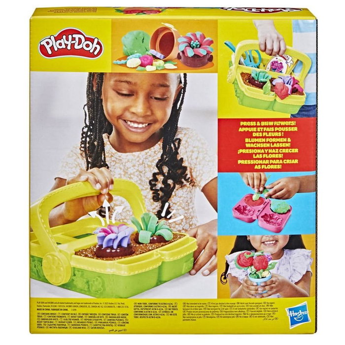 Hasbro Play-Doh Blooming Flowers - Set de jeu de pâte à modeler pour créer des fleurs, à partir de 3 ans