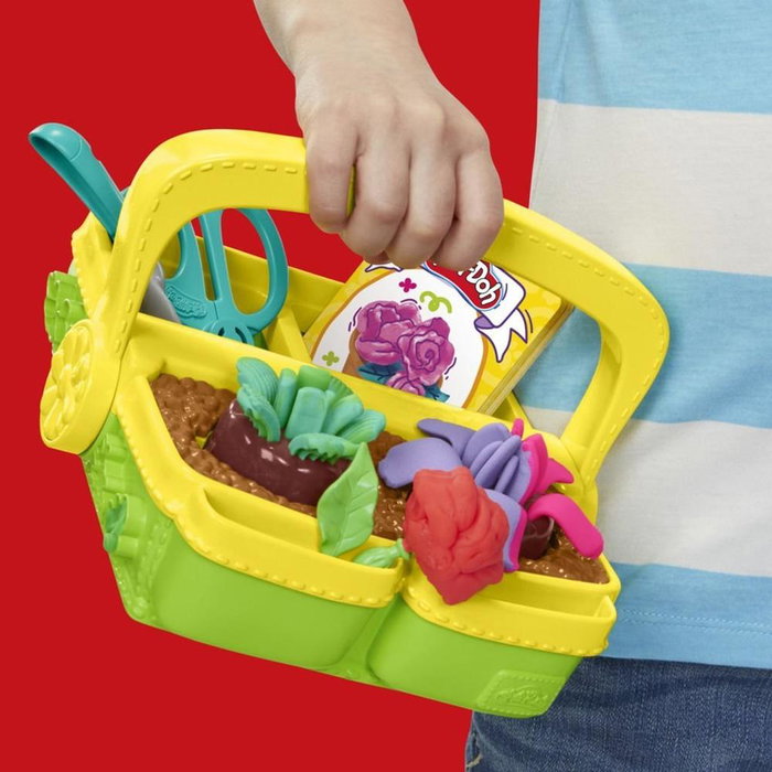 Hasbro Play-Doh Blooming Flowers - Set de jeu de pâte à modeler pour créer des fleurs, à partir de 3 ans