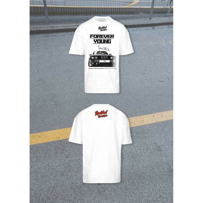 Radikal Revolution T-shirt Forever Young Blanc 2XL Radikal Revolution T-shirt Forever Young Blanc 2XL