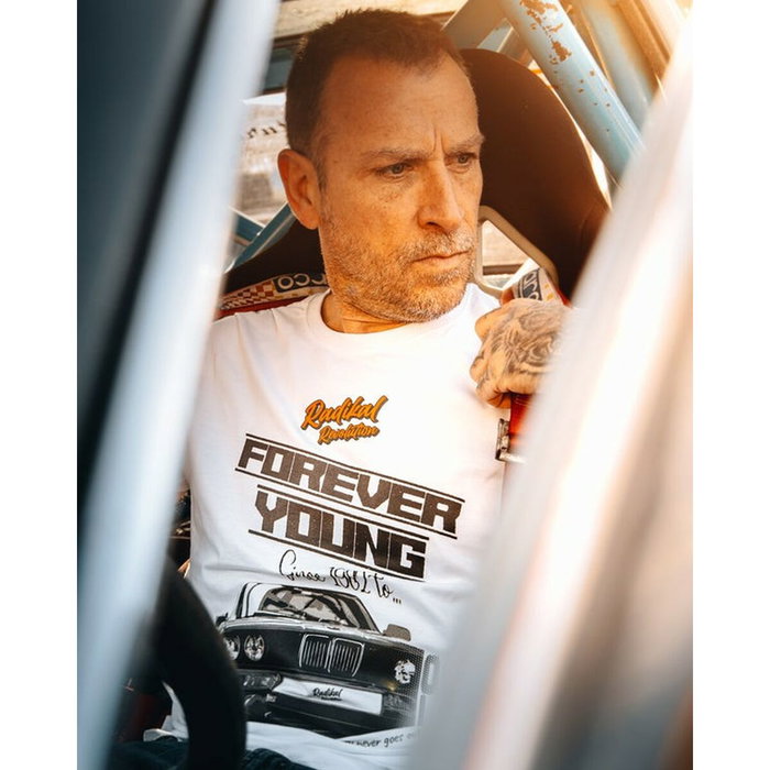 Radikal Revolution T-shirt Forever Young Blanc 2XL Radikal Revolution T-shirt Forever Young Blanc 2XL