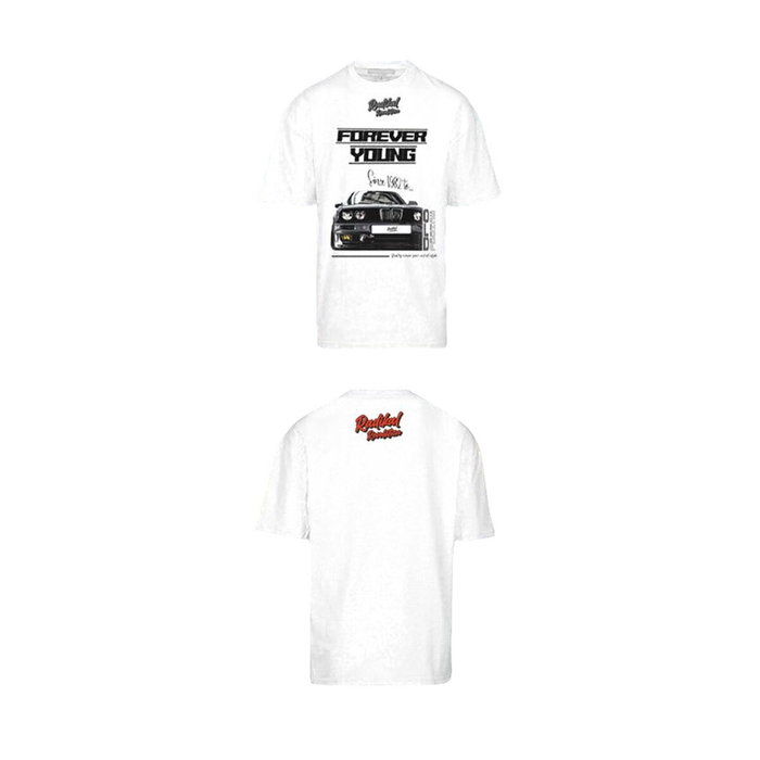 Radikal Revolution T-shirt Forever Young Blanc 2XL Radikal Revolution T-shirt Forever Young Blanc 2XL