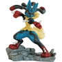 POKEMON JEU DE CARTES - Blister Mega Lucario EX - 5 paquets TCG + carte promo + figurine + carte géante + code JCC Pokemon Live - Version espagnol