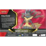 POKEMON JEU DE CARTES - Blister Mega Lucario EX - 5 paquets TCG + carte promo + figurine + carte géante + code JCC Pokemon Live - Version espagnol