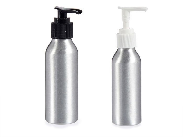 BERILO Lot de 48 distributeurs en aluminium 100 ml avec présentoir