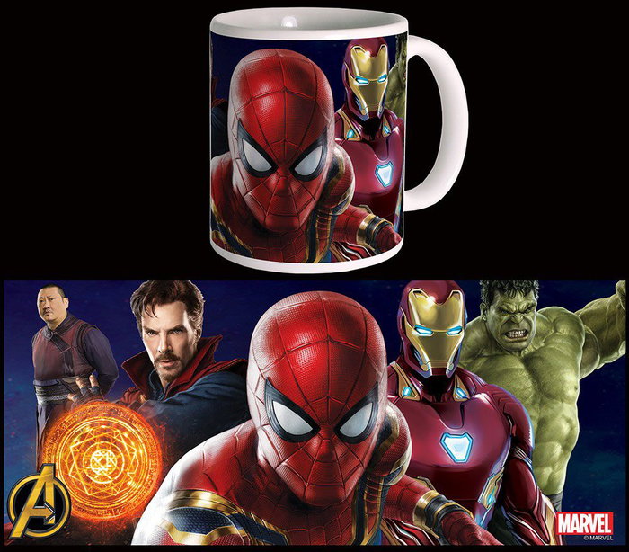 Avengers Infinity War mug Spider-Man Avengers Infinity War mug Spider-Man