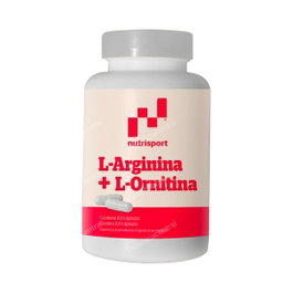 NUTRISPORT L-Arginine L-Ornitine 500mg 100 capsules