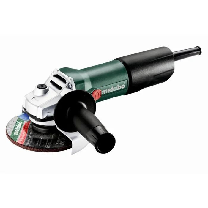 Metabo W 850-125 Meuleuse d'angle 850 W avec capot de protection, flasque d'appui, poignée supplémentaire et clé à ergots Metabo W 850-125 Meuleuse d'angle 850 W avec capot de protection, flasque d'appui, poignée supplémentaire et clé à ergots