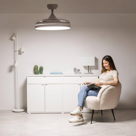 Ventilateur de Plafond Taurus 942124000 Blanc