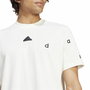 T-shirt à manches courtes homme Adidas Bl Sj Q1 Blanc