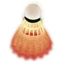 Talbot Torro Set de badminton Magic Night LED avec raquettes robustes, volants lumineux vert/rouge et sac de transport