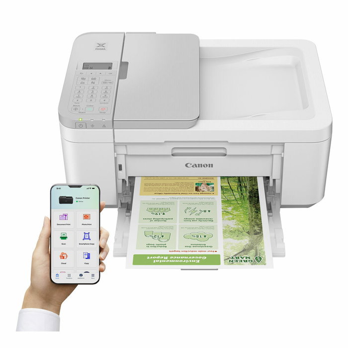 Canon PIXMA TR4756i Imprimante Multifonction Jet d'Encre Blanche