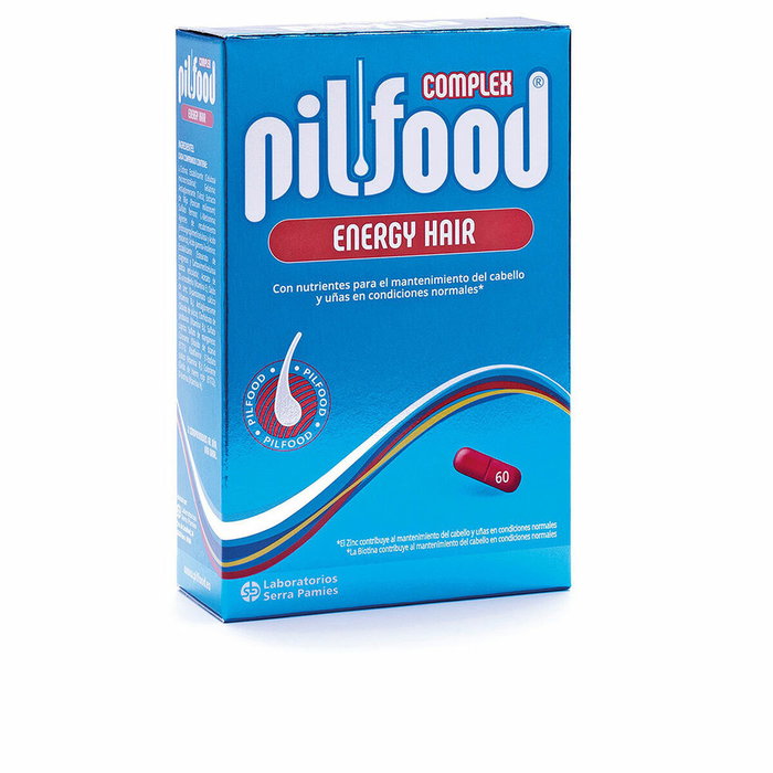Pilfood Complexe Énergie Capillaire 60 capsules